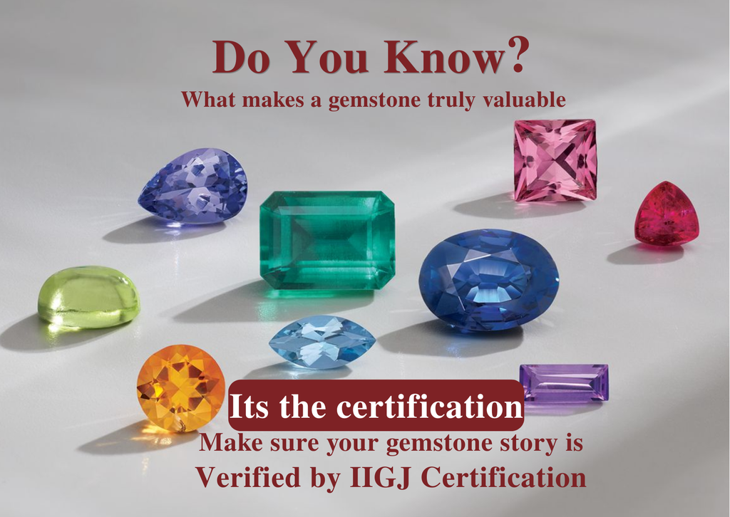 Do you know ? what make a gemstone truly valuable