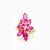 Natural Ruby 7 pc Marquise shape in Diamond Ring