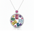 Colourful grade Natural Tourmaline Pendent