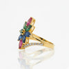 The Sovereign Bloom: A Tourmaline Marquise Statement