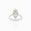 Marquise Golden Topaz Sterling Silver Ring