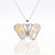 Butterfly Two - Piece Seap Pendant