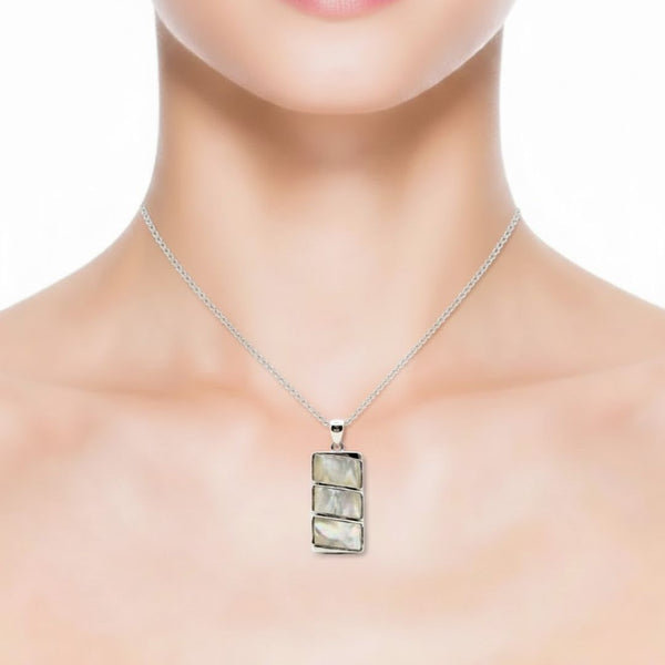 Veronica Three - Piece Seap Pendant