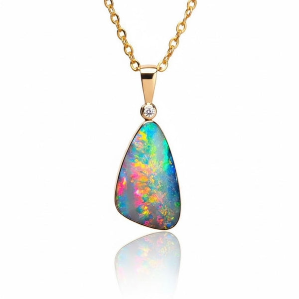 Bazel - Set Opal Pendent