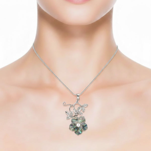 Natural Flower Cut Pendent