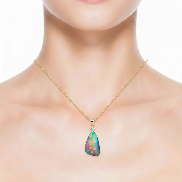 Bazel - Set Opal Pendent