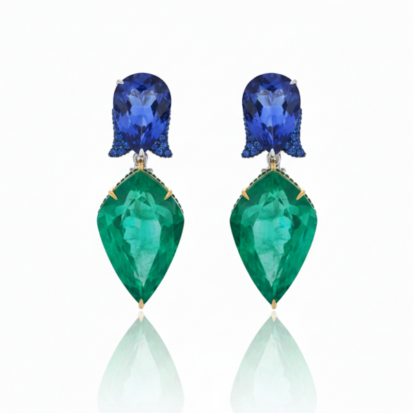 Carved Ruby Lead Halo Pendant