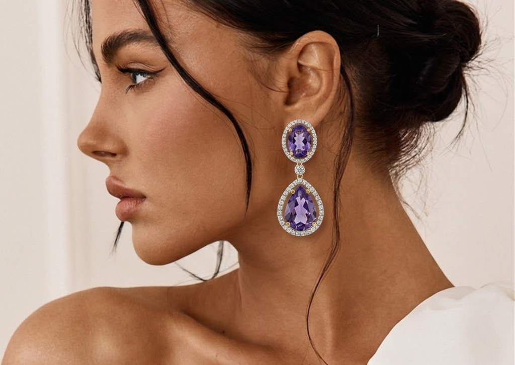 Most Secure Earring Setting for Precious Stones