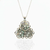 The Mother-of-Pearl Trillium Pendant