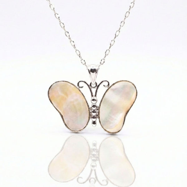 Butterfly Two - Piece Seap Pendant