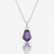 Kite-Cut PurpleAmethyst Pendant